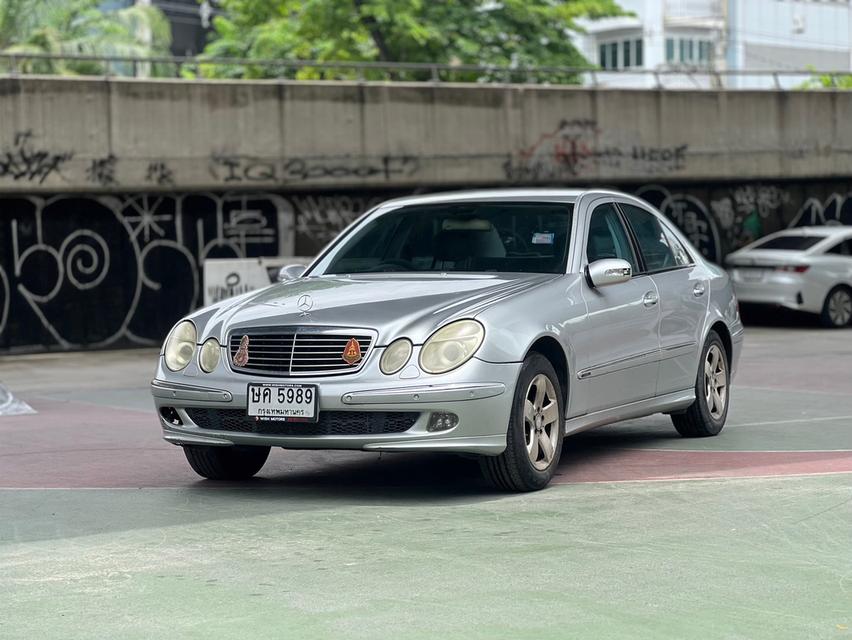 ขายรถ Benz E240 W211 ปี 2003 สีเทา เกียร์ออโต้ 4