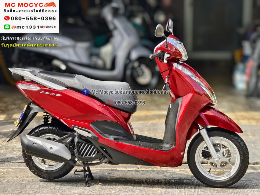 Lead 125i 2v 2022 วิ่ง1000โล รถบ้านแท้มือเดียว รถใหม่มาก เล่มเขียวชุดโอนครบ No1257
