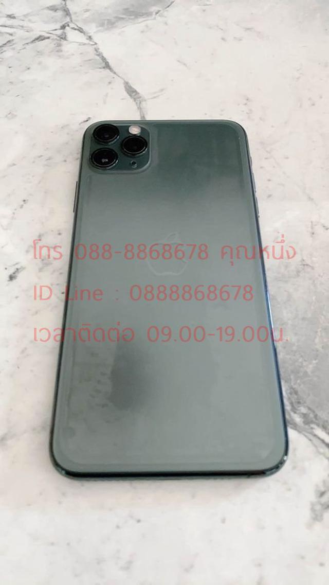 ขาย iPhone 11 Pro Max สี Midnight Green 256GB ยกกล่อง  อดีตเครื่องศูนย์ AIS สภาพ95%  (มี 2เครื่องครับ) 5