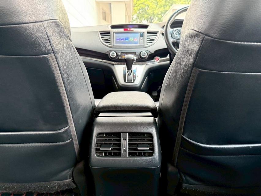 HONDA CRV 2.4EL 2014 4WD TOP สีขาว เข้าศูนย์ทุกระยะ 12