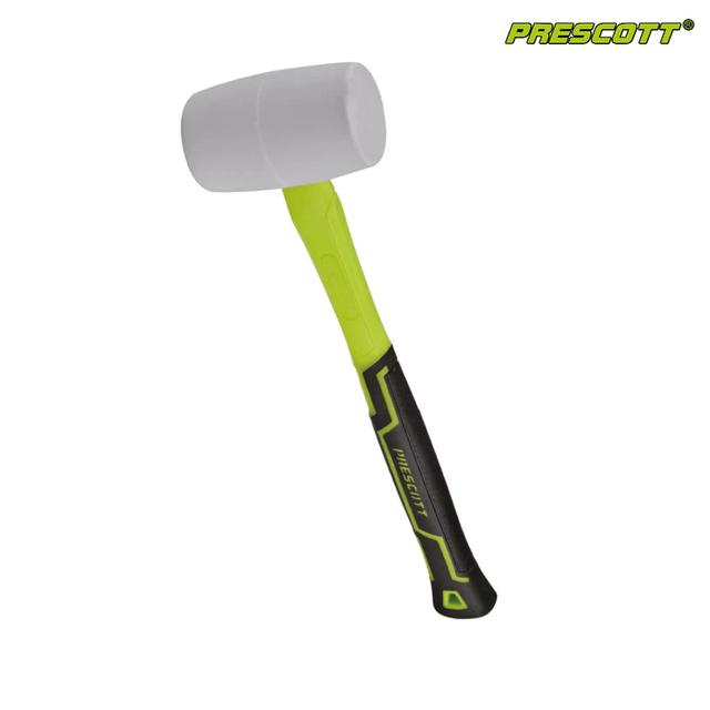ค้อนยาง ด้ามไฟเบอร์หุ้มยางอย่างดี 16OZ PRESCOTT รุ่น PHHR216
