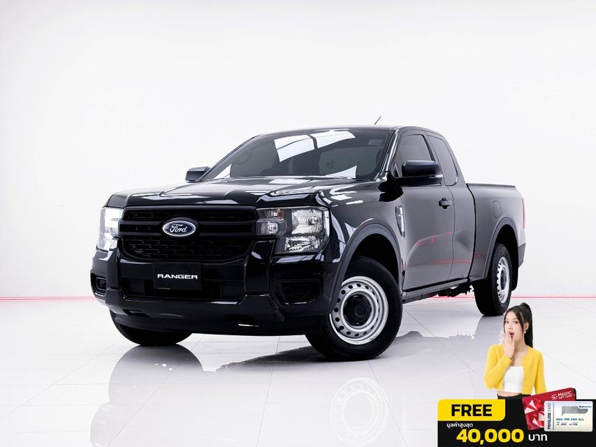 FORD RANGER 2.0 XL SUPER CABเกียร์ MT ปี 2023 สีดำเลขไมล์ 50,307 กมราคา 389,000 บาทโทร 0929699899 6B318
