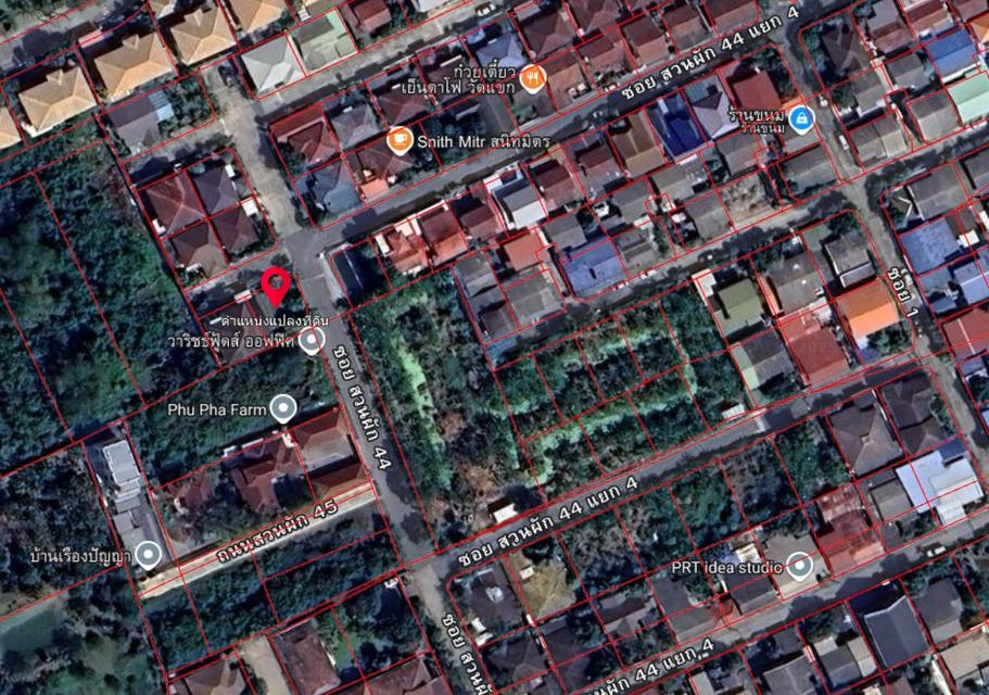 ที่ดินแปลงสวย ซอยสวนผัก 44 ตลิ่งชัน ทำเลสงบ ใกล้เมือง
