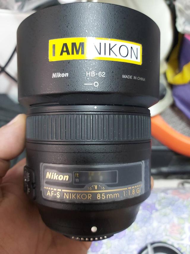 เลนส์ Nikon 85F1.8G สภาพสวยงาม