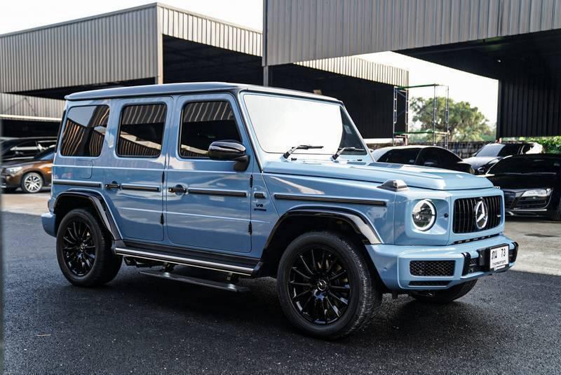 (แจ้งรหัสรถ 67GG73) Benz G350d Night edition 2020 Top option Babyblue 🔵