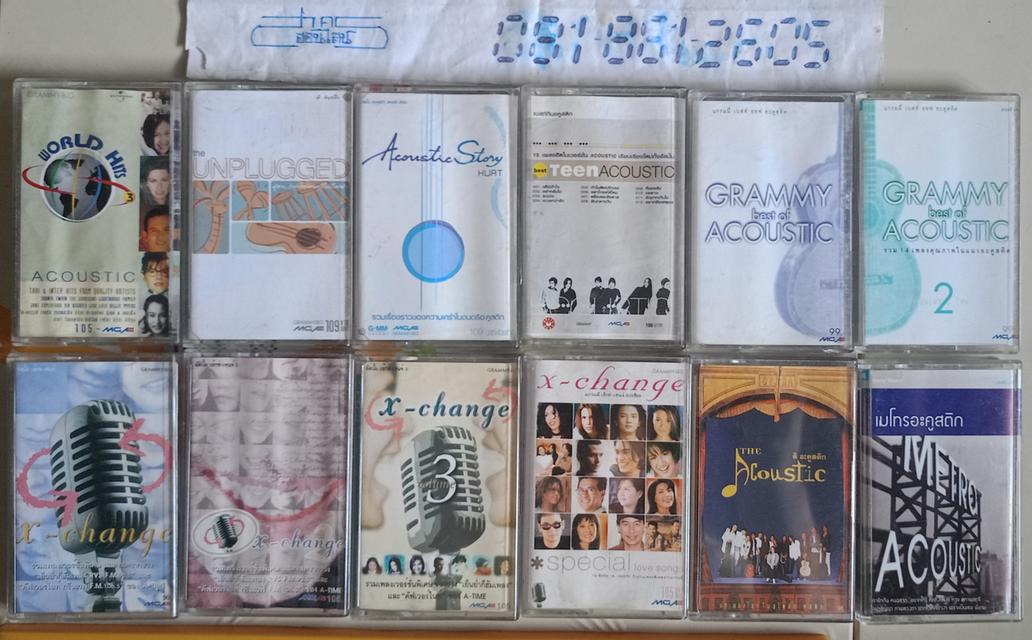เทปเพลง รวมหลายศิลปินอะคูสติก