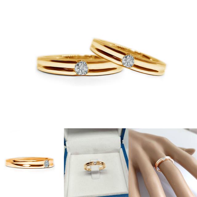 Forever Fine Ring แหวนคู่ สำหรับคนรุ่นใหม่ ดีไซน์เรียบหรู ลดสูงสุด50% RC1207cz 3