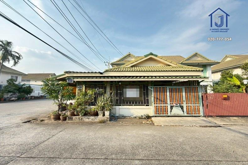 ขายบ้านแฝด 2 ชั้น หมู่บ้านพฤกษา 20 ลำลูกกา คลอง 2 หลังมุม ใกล้ BTS คูคต 3