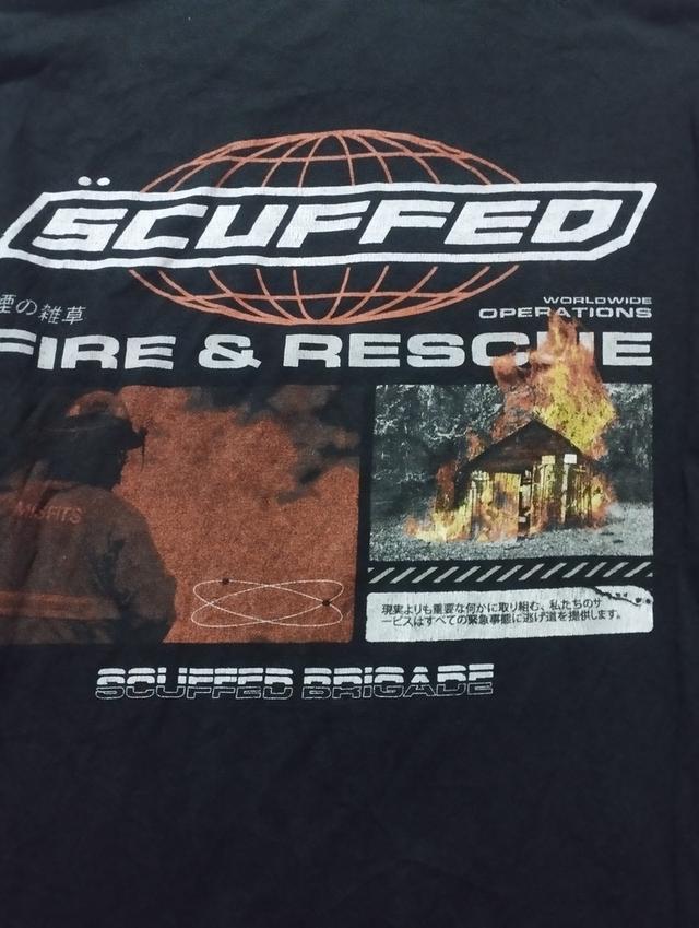 เสื้อวินเทจ SCUFFED FIRE 