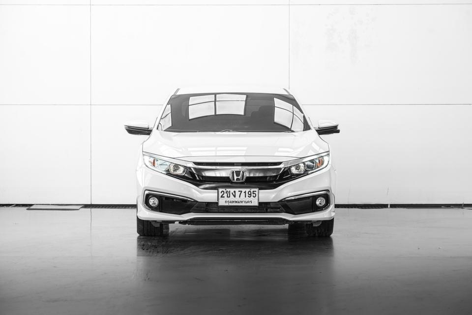2021 HONDA CIVIC FC 1.8 EL i-VTEC สีขาว เลขไมล์ 115893 กม. 