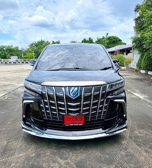Toyota ALPHARD SRC สีดำ ปี 2021 ไมล์ 48,000 กม.
