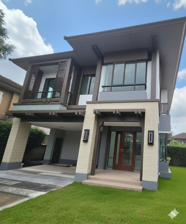  ขายบ้าน เศรษฐสิริวัชรพล  ติดถนนเมนสุขาภิบาล5 หน้าสำนักงานเขตสายไหม 2