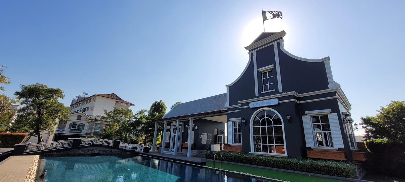 บ้านทาวโฮม 2 ชั้น หมู่บ้านอินดี้ 3 ประชาอถทิศ 90 1