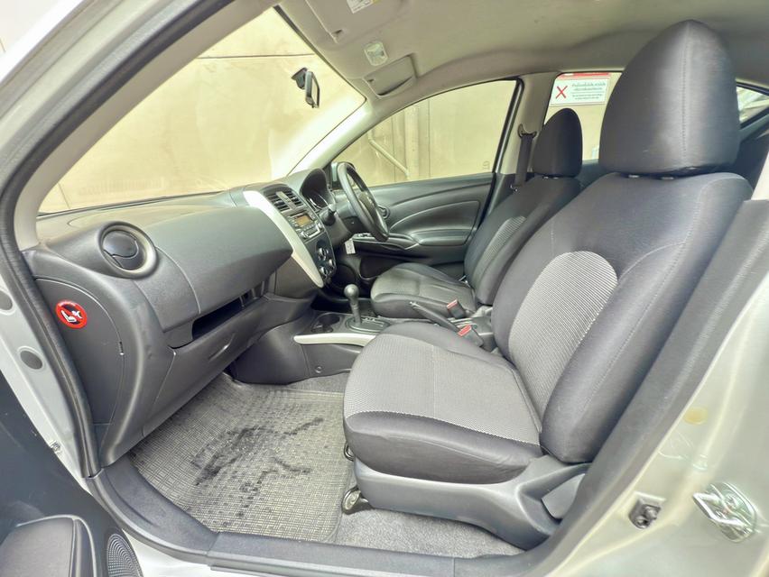 Nissan Almera ไม่แก๊ส รถประมูล รูปที่ 14