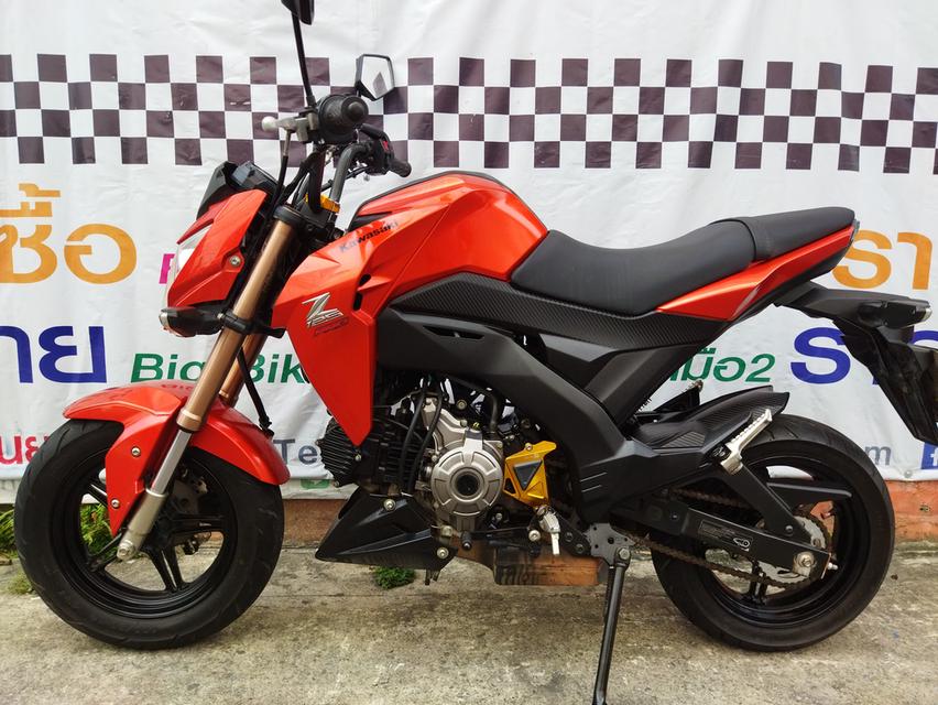 ขาย/เทริน Z125 Pro รถสวยใส รถบ้านมือเดียว เครื่องดีเดิมๆ จด ก.ย.59 เล่มทะเบียน ชุดโอนครบ ไมล์แท้ 22110โล