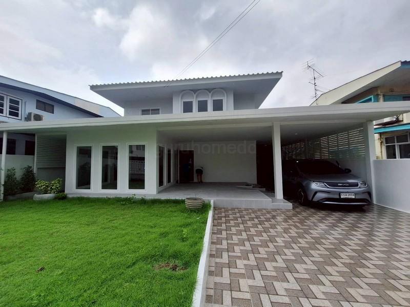 ขายด่วน บ้านเดี่ยว 2 ชั้น ทำเลทอง ม.เสนานิเวศน์ ซอย 112 บ้านรีโนเวทใหม่ 3ห้องนอน 2ห้องน้ำ ห้องครัวต่อเติมเรียบร้อย - ghd 1