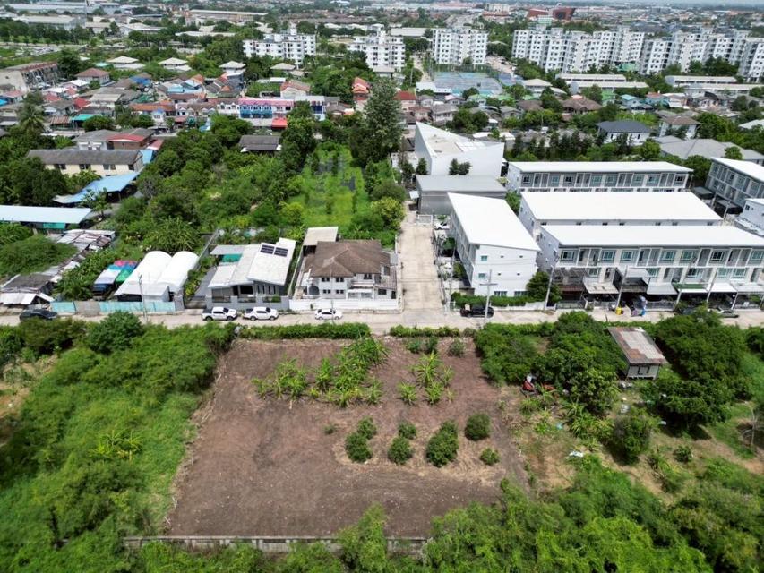 ขายที่ดินแปลงสวย 2 แปลง ถมแล้ว ขนาดเริ่มต้น 151 ตร.ว. ซอยวัดสลักเหนือ ปากเกร็ด ใกล้สถานีรถไฟฟ้าอิมแพค เมืองทองธานี 10