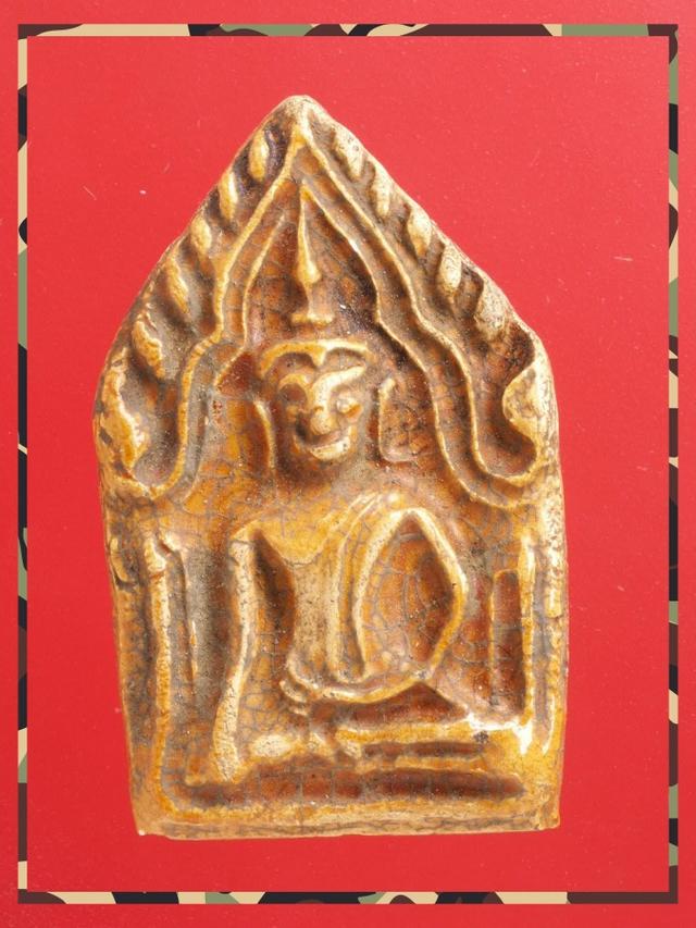 r78.พระขุนแผนกระเบื้องเคลือบ พระเครื่อง