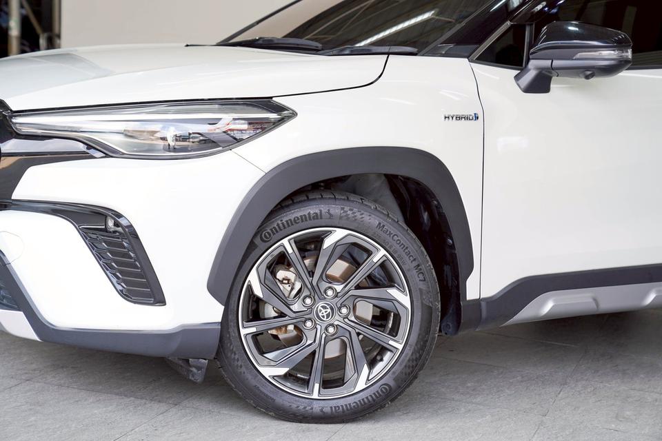 TOYOTA COROLLA CROSS 1.8 HEV GR SPORT AT  (ปี 2023)ทะเบียน: 3ขษ 6532 (กรุงเทพมหานคร)สี: ขาว ดำเครื่องยนต์: เบนซิน + ไฟฟ้า 1800cc รูปที่ 6