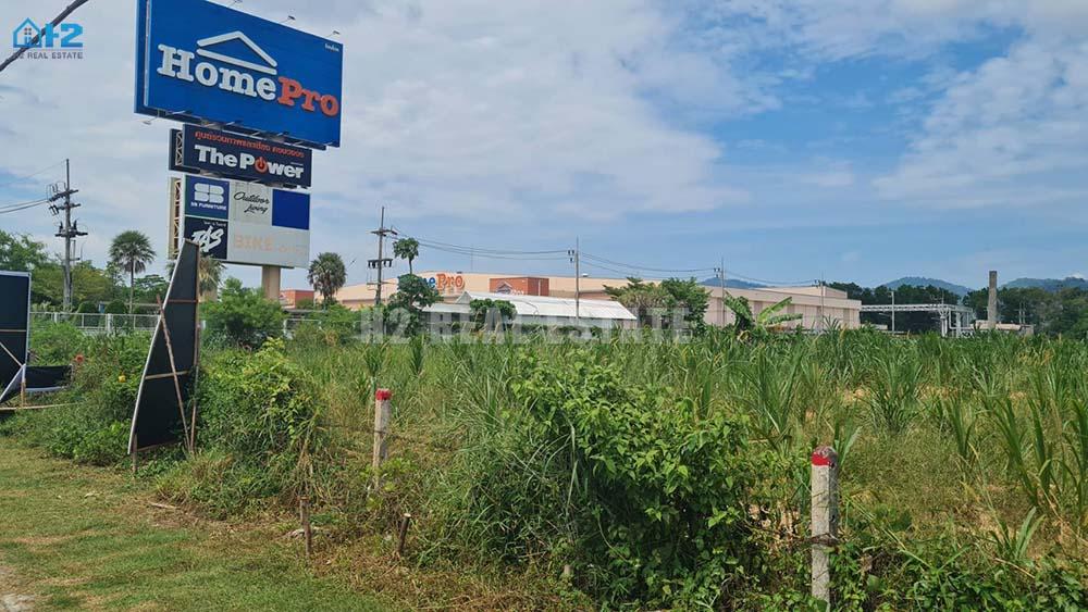 ขายที่ดินเปล่าถมแล้ว  (ขนาด 39 ไร่ 1 งาน 23.4 ตารางวา) ถนนเทพกระษัตรี อำเภอถลาง จังหวัดภูเก็ต ใกล้สนามบินภูเก็ต 3