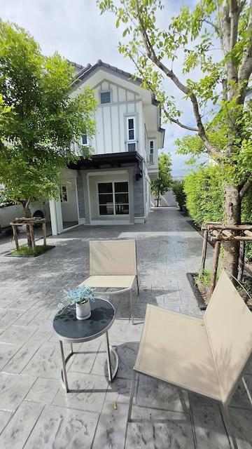 MHR198 ปล่อยเช่าบ้านเดี่ยวแปลงใหญ่ 81 ตร.ว. โครงการ Villaggio 3 บางนา จอดรถได้ถึง 4 คัน มีห้องอเนกประสงค์เพิ่ม 10