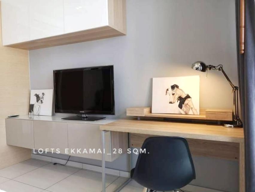 ให้เช่า คอนโด studio 1 bedroom The Lofts เอกมัย (เดอะ ลอฟท์ เอกมัย) 28 ตรม. near BTS Ekkamai in Sukhumvit area 3