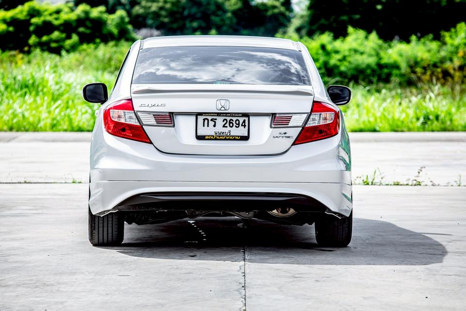 Honda Civic Fb 1.8E เบาะไฟฟ้า สีเทา ปี 2012 มือเดียวป้ายแดง 7