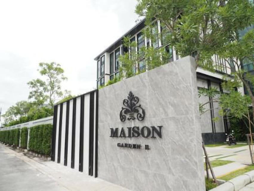 ขาย คอนโด ดาวน์ Maison Garden Chaeng Watthana 2 : เมซองการ์เด้น แจ้งวัฒนะ 2 37.5 ตรม. ห้องมุม ห้องใหญ่ส่วนตัว วิวสระว่าย 9