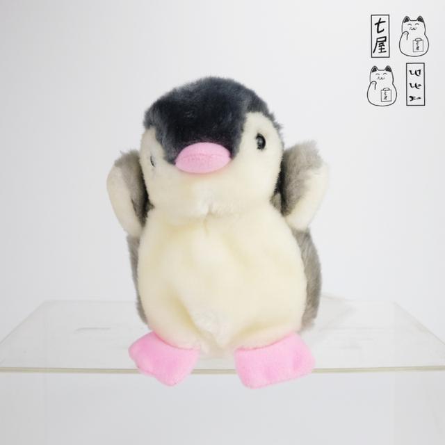VGT Showa Retro ตุ๊กตา เพนกวิน・ขนเก่า 🐧 Baby Penguin ~ Old Fur・Mini Plush ~ ALFA ~ Mascot 12 cm 🎶 รูปย่อยที่ 2