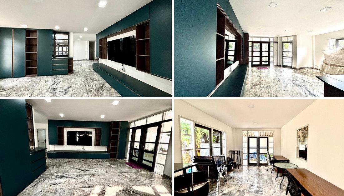 หมู่บ้านรอยัลปาล์ม วิลล่า ซอยศรีด่าน 20 บ้านเดี่ยวแปลงมุม 109 ตร.วา 5 ห้องนอน 4 ห้องน้ำ มีห้องแม่บ้าน ใกล้ JAS แม็คโคร ศรีนครินทร์ 5