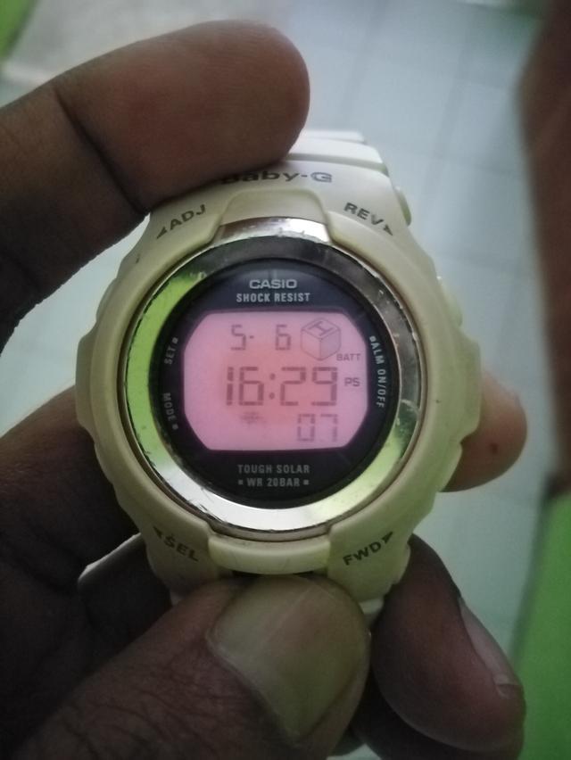 Baby-G BGR-290 Baby-G สี Platinum นาฬิกา Baby-G TOUGH SOLAR