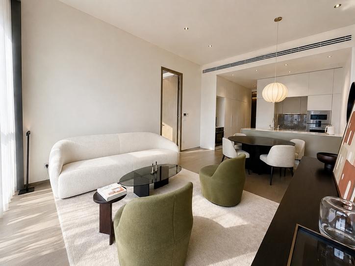 For Rent: SCOPE Langsuan (83 sqm) 1 Bed Chanintr Furnished Private Lift 170k/month Experience ultra-luxury living at prime Langsuan 3