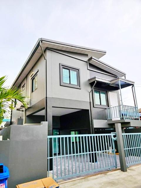 ให้เช่าบ้านเดี่ยว บ้านใหม่ 2 ชั้น MRT ศรีด่าน 900 ม. พร้อมเฟอร์ฯ 4 นอน แจส เออเบิร์น ศรีนครินทร์ 1 กม. 2