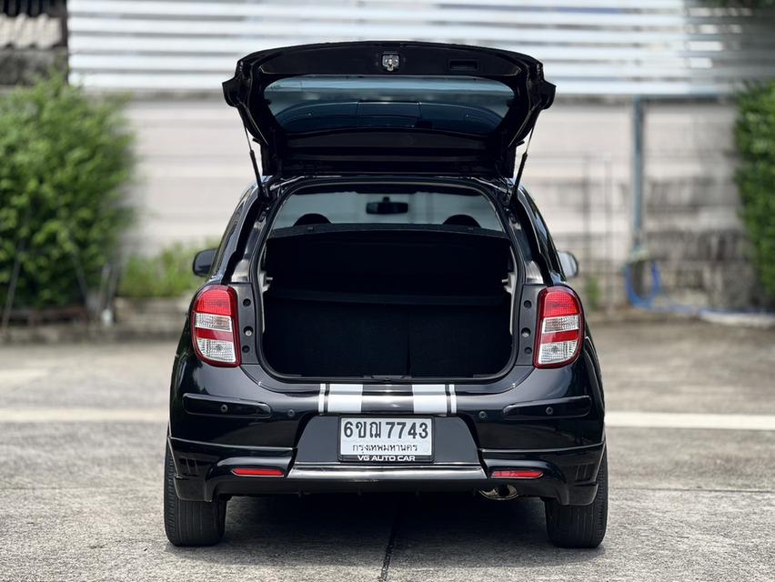 Nissan March 1.2EL ปี2012 สีดำ ออโต้ เบนซิน 6
