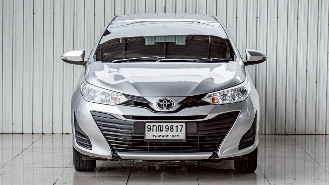 #TOYOTA YARIS ATIV, 1.2 E ปี 2019 สีเทา โฉม ปี17-22 เลขไมล์ 98,143 km.ราคาขาย 278,000 บาท🔰เอกสารดีฟรีดาวน์