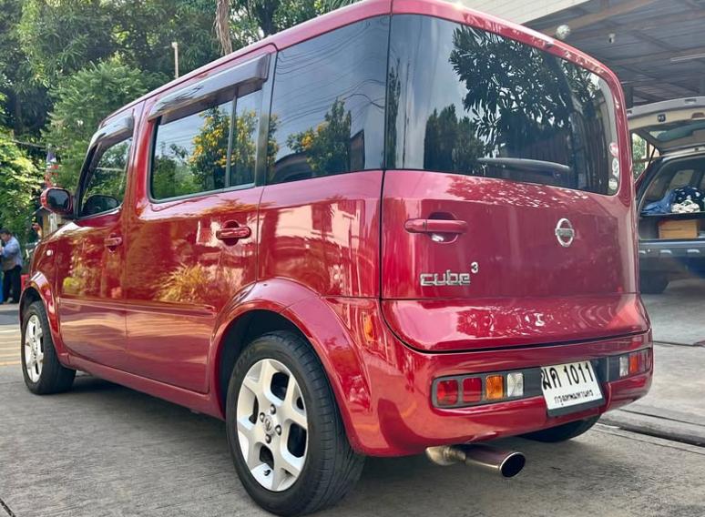 Nissan Cube3 ปี 2012 สีแดง