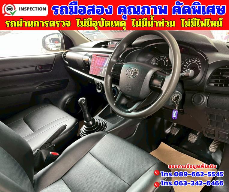 🟠ปี2018 Toyota HILUX REVO 2.4  🟠SINGLE CAB J Plus Standard Cab 🟠เกียร์ธรรมดา 7
