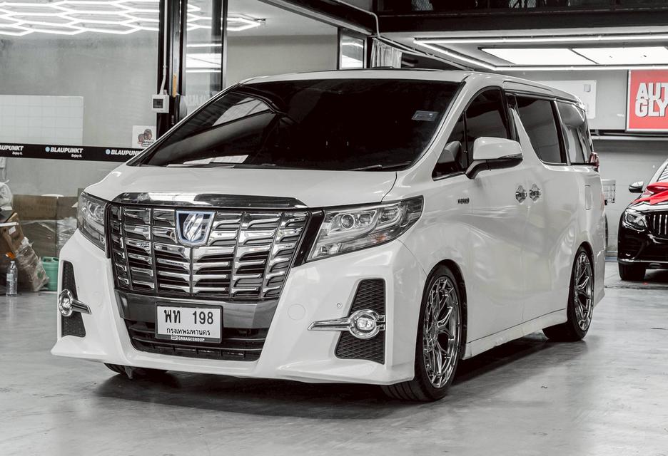 รหัสรถ 67GG198 ALPHARD 2.5 HYBRID SUNROOF 2015