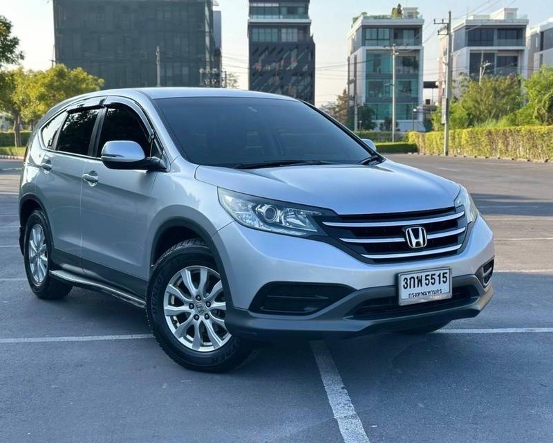 รหัส QT5515 Honda CR-V Gen4 2.0S เกียร์ Auto ขับ2 สีเทา ปี2014 จด2014 2