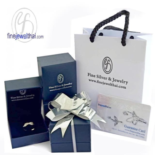 Finejewelthai-แหวนเพชร-แหวนแต่งงาน-แหวนเงินแท้-R1183cz 7