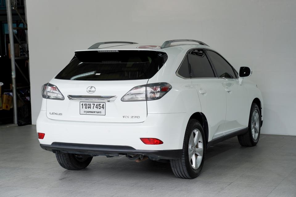 Lexus rx270 4