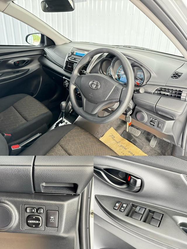 รถมือเดียว โฉมใหม่ ผ่อนเบาๆ 5,6xx มีวารันตีสภาพ Toyota Vios 1.5Entry รูปที่ 11