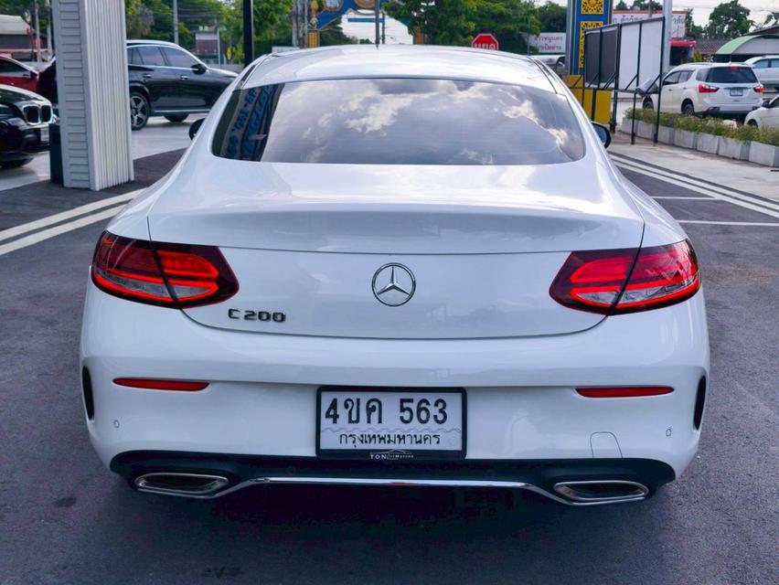 รหัสรถ KPV563 2023 BENZ C200 2.0 COUPE AMG DYNAMIC 12