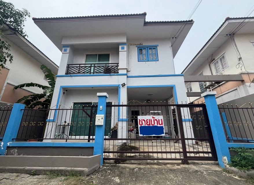 ขาย บ้านบุรีรมย์ เทพารักษ์ - สุวรรณภูมิ ใกล้ทางด่วนกาญจนาภิเษกบางนา-พระราม 2 บ้านแฝด(กำแพงไม่ติดกัน) 1