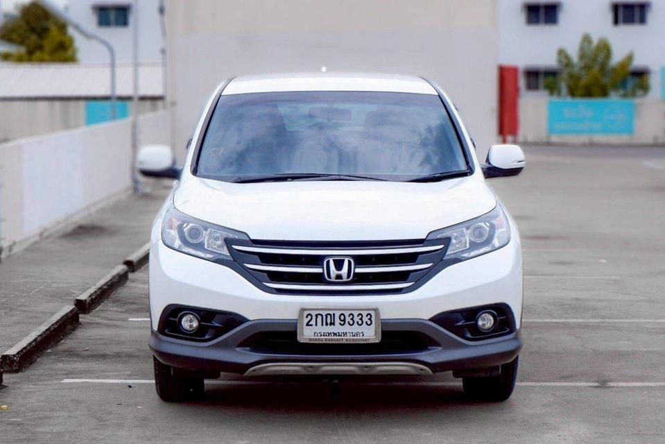 HONDA CRV 2.0 E (i-VTEC) เกียร์ Auto 4WD สีขาวมุก ปี 2014