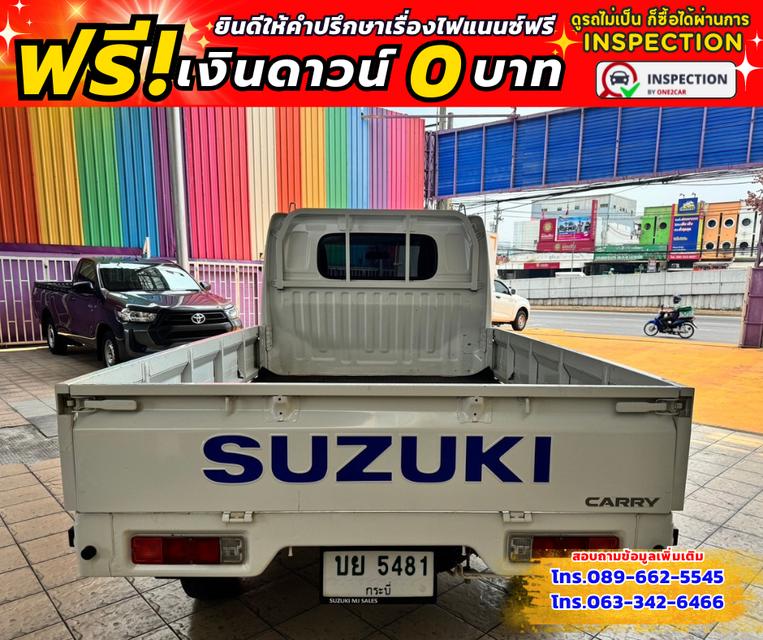ปี2022 Suzuki Carry 1.5 Truck ✴️ไมล์แท้ 10,xxx กม. ✴️มีรับประกันศูนย์ต่อ ถึงปี2025 5