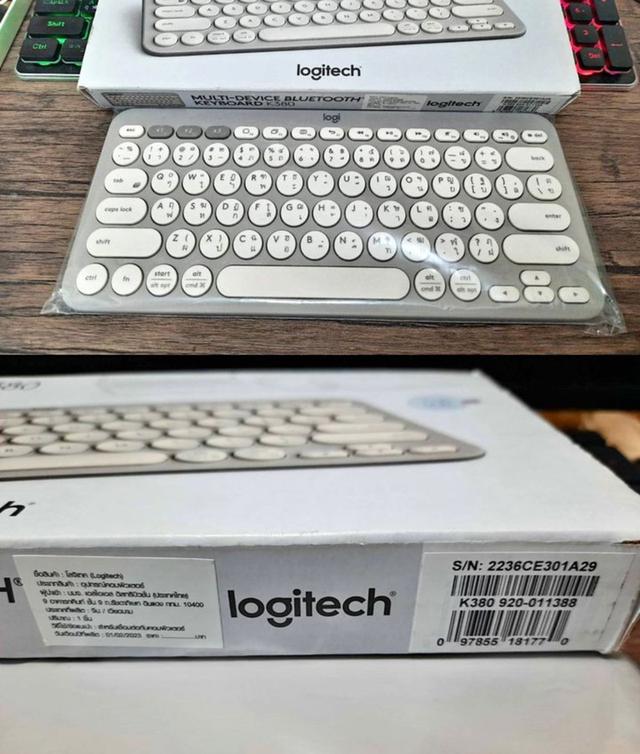  Logitech K380 คีย์บอร์ดไร้สาย  2