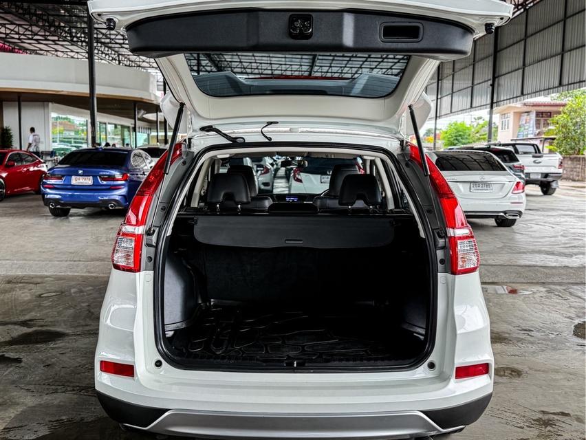 รหัสรถ WRT2055 2014 จด 2015 HONDA CRV, 2.0 E 4WD i-VTEC โฉม ปี12-17 สีขาวตัว ไมเนอร์เชน 14