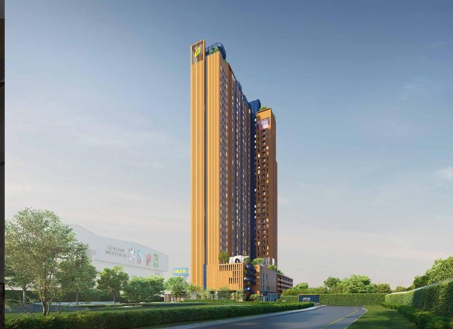 พลัมคอนโด นิวเวสต์ ห้องมุม ไม่บล็อกวิว ขนาด 25.42 ตรม. เพดานสูง 2.8 เมตร 1 BEDROOM  TYPE A ชั้น 9 ห้อง A0918 1