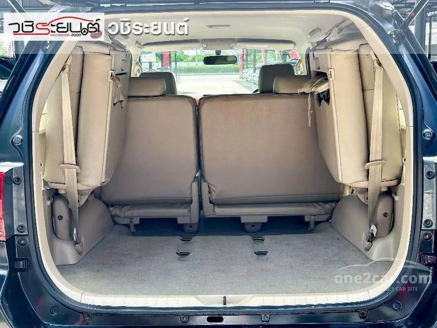 ขายรถ Toyota Fortuner 2.7V LPG ปี 2008 สีดำ เกียร์ออโต้ รูปที่ 8